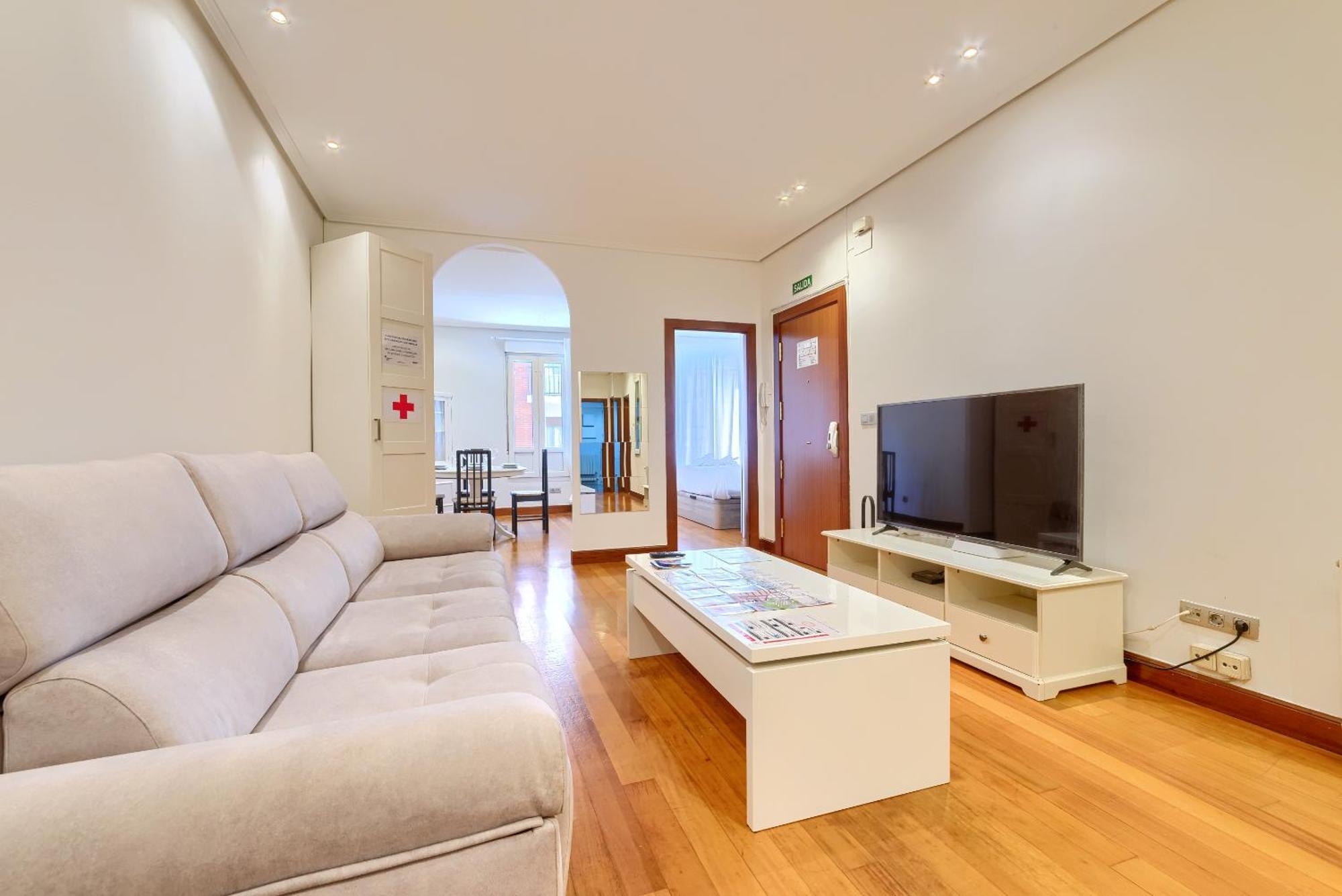 Ferienwohnung Ayuntamiento Cerca Del Casco Viejo & Parking Bilbao Exterior foto
